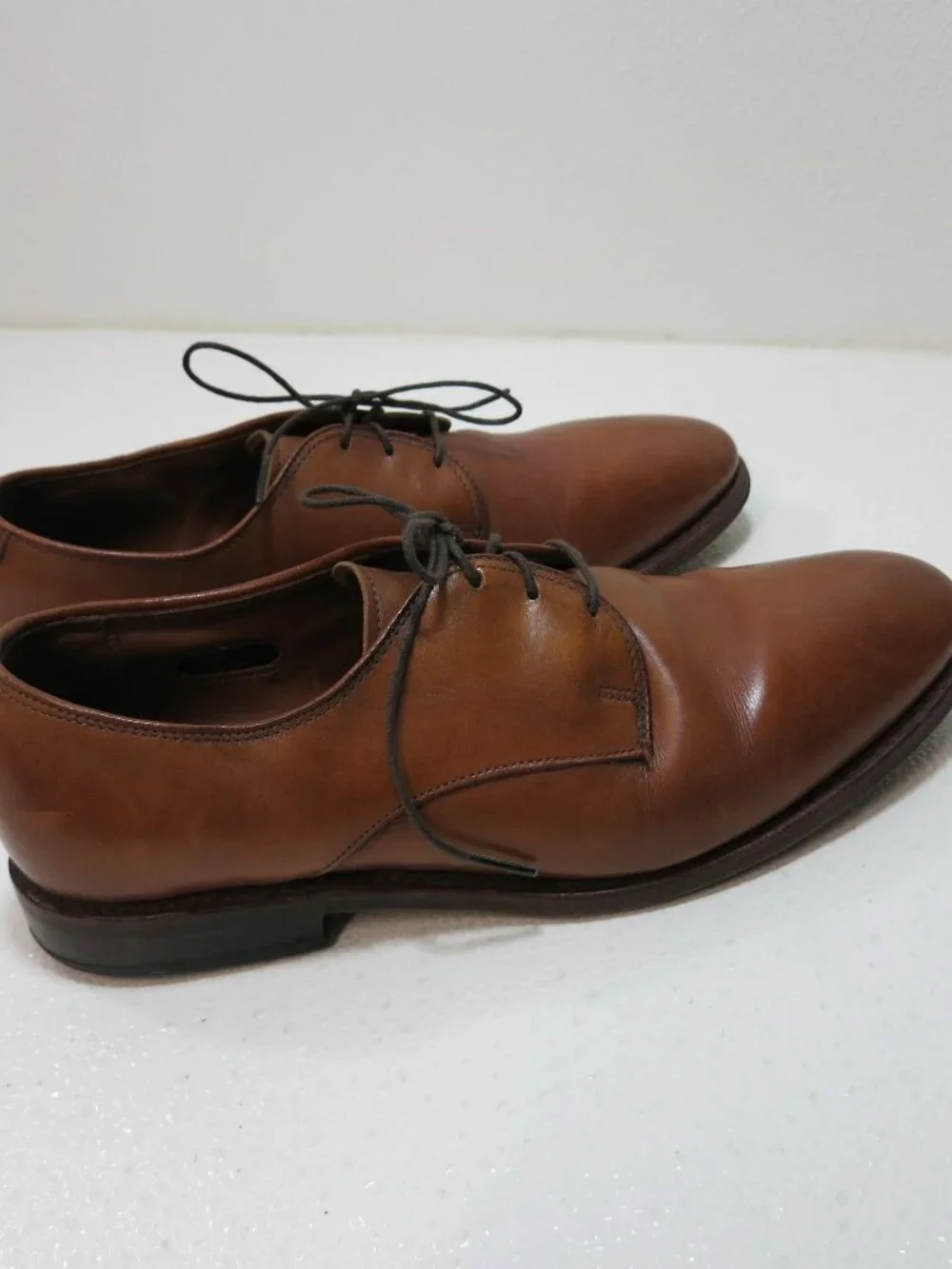 Allen Edmonds Kenilworth Oil Tanned Full Cut Leather Dress Oxfords Shoes Men 7 D